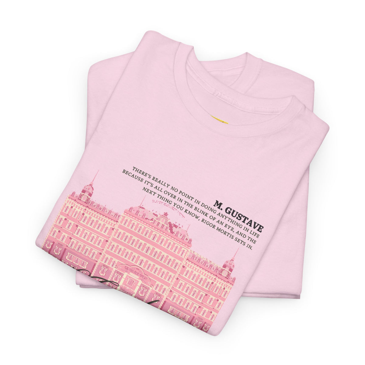 Budapest Hotel Unisex Heavy Cotton Tee