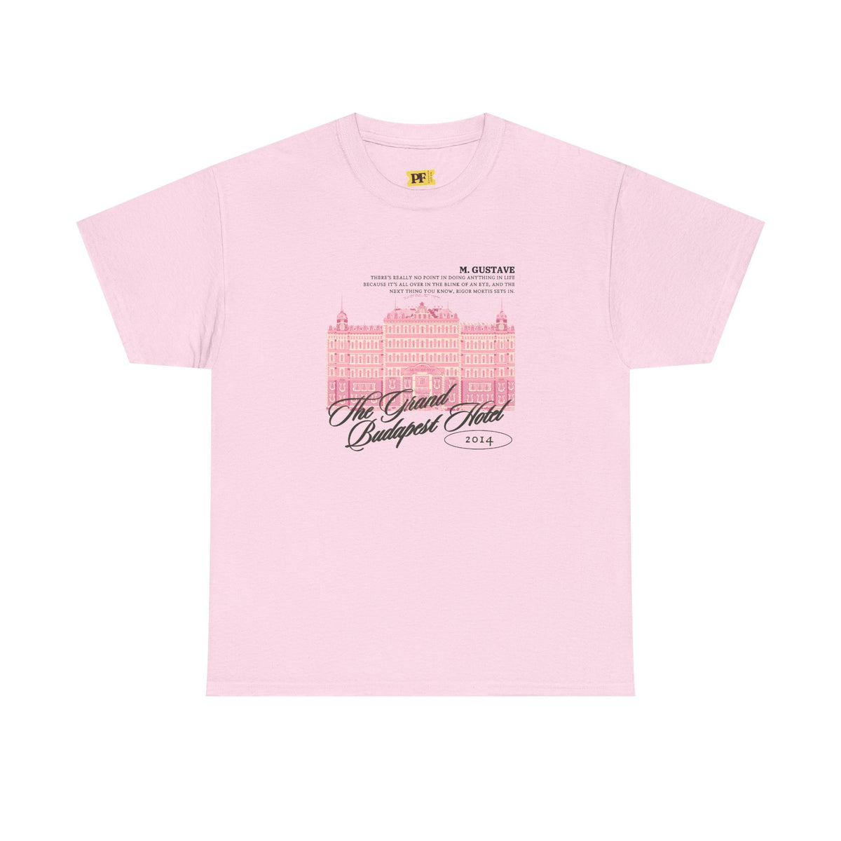 Budapest Hotel Unisex Heavy Cotton Tee
